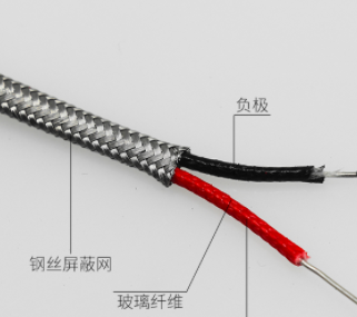 KX-HF4B-90 KX-HF4PB-90鋼絲編織護套耐高溫補償導線 KX-HF4B-90 KX-HF4PB-90鋼絲編織護套耐高溫補償導線